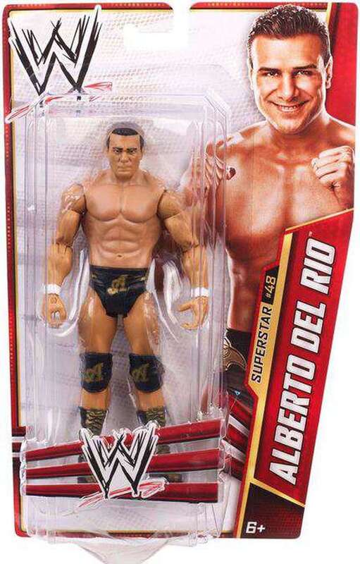 2013 WWE Mattel Basic Series 31 #48 Alberto Del Rio – Wrestling Figure ...