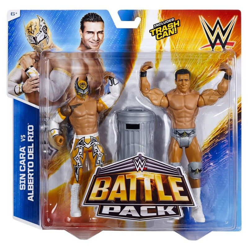2014 WWE Mattel Basic Battle Packs Series 31 Sin Cara vs. Alberto Del Rio
