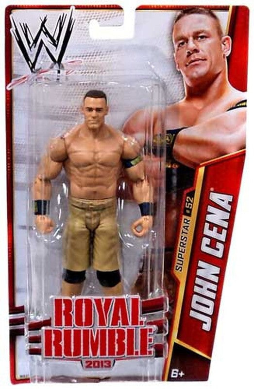 2013 WWE Mattel Basic Series 32 #52 John Cena [Royal Rumble 2013]