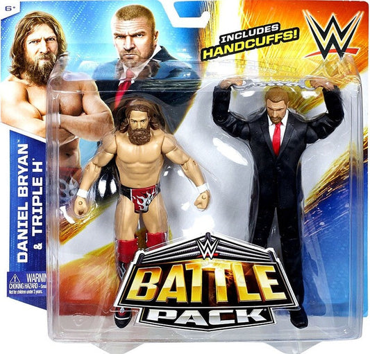 2015 WWE Mattel Basic Battle Packs Series 32 Daniel Bryan & Triple H