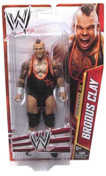 2013 WWE Mattel Basic Series 34 #66 Brodus Clay