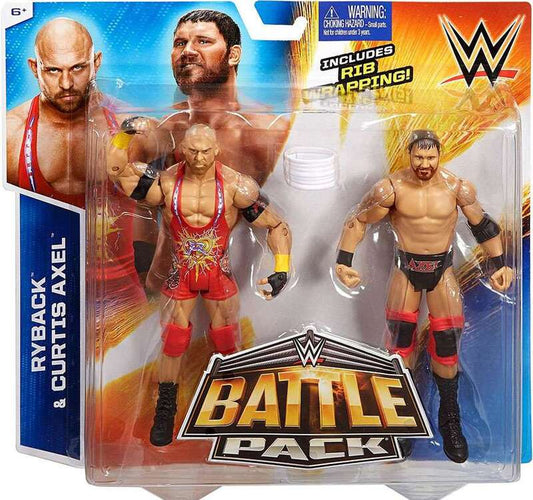 2015 WWE Mattel Basic Battle Packs Series 35 Ryback & Curtis Axel