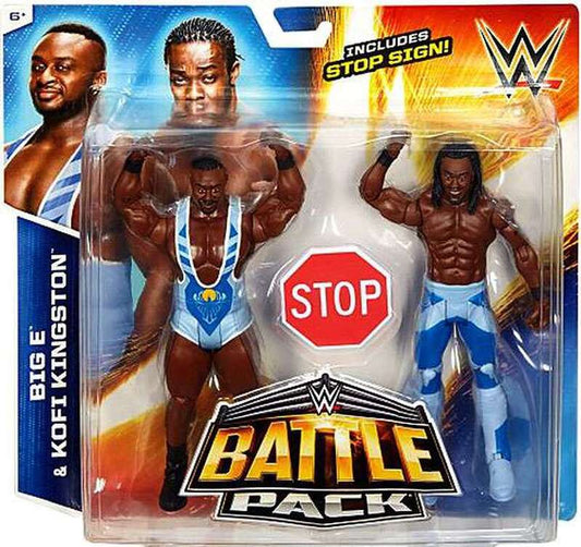 2015 WWE Mattel Basic Battle Packs Series 36 Big E & Kofi Kingston