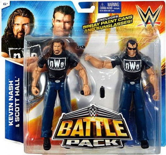 2015 WWE Mattel Basic Battle Packs Series 36 Kevin Nash & Scott Hall
