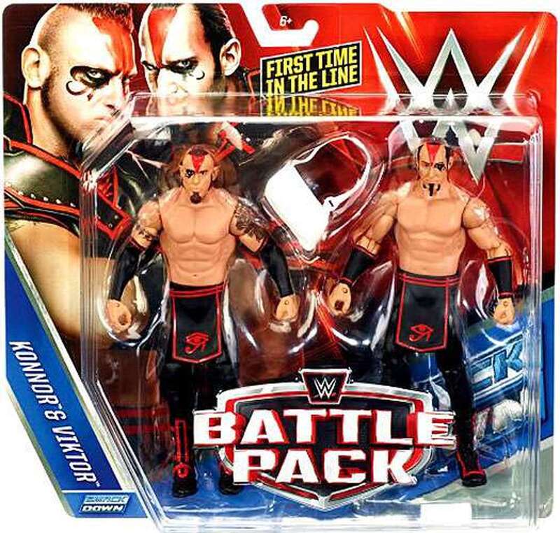 2015 WWE Mattel Basic Battle Packs Series 37 Konnor & Viktor