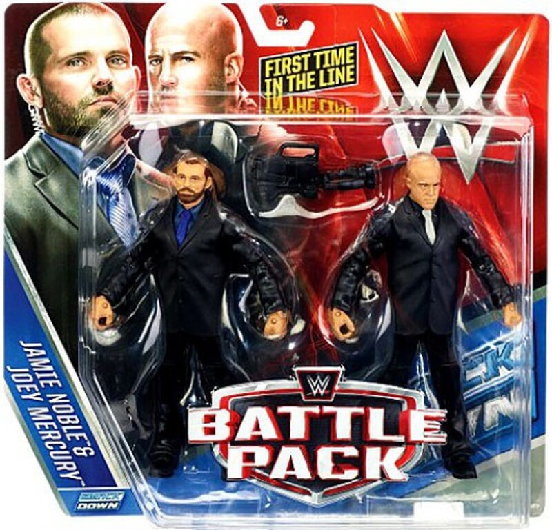 2015 WWE Mattel Basic Battle Packs Series 37 Jamie Noble & Joey Mercury