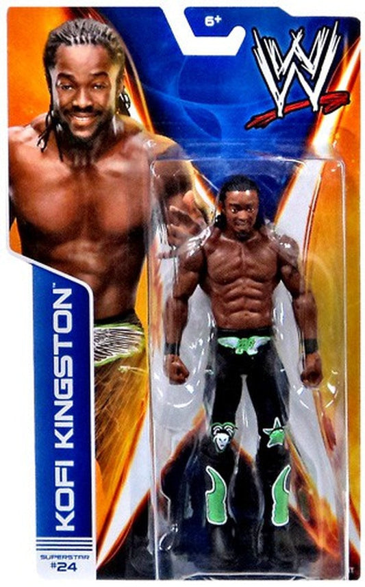 2014 WWE Mattel Basic Series 38 #24 Kofi Kingston