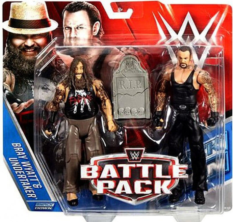 2015 WWE Mattel Basic Battle Packs Series 38 Bray Wyatt & Undertaker
