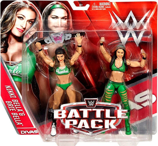 2015 WWE Mattel Basic Battle Packs Series 38 Nikki Bella & Brie Bella