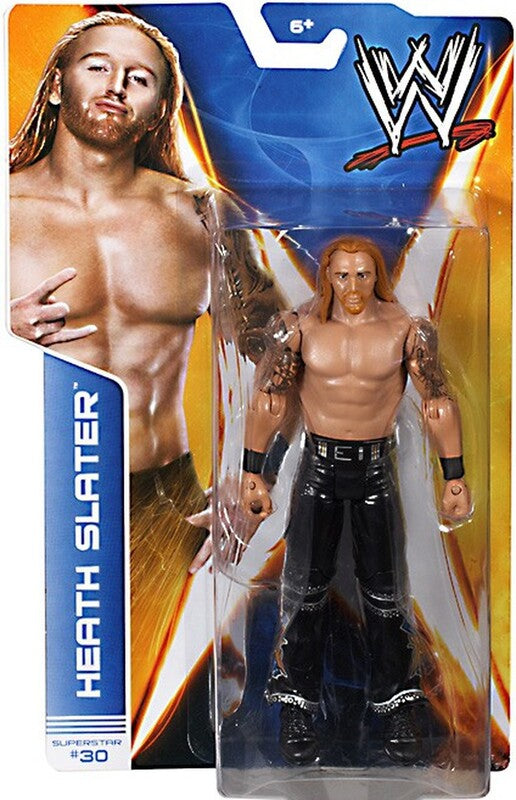 2014 WWE Mattel Basic Series 39 #30 Heath Slater