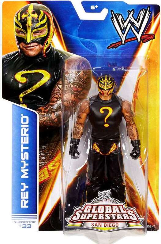 2014 WWE Mattel Basic Series 40 #33 Rey Mysterio [Global Superstars]