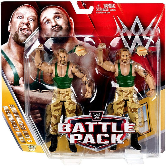 2016 WWE Mattel Basic Battle Packs Series 40 Bushwhacker Luke & Bushwhacker Butch