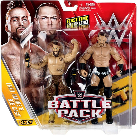 2016 WWE Mattel Basic Battle Packs Series 40 Enzo Amore & Big Cass