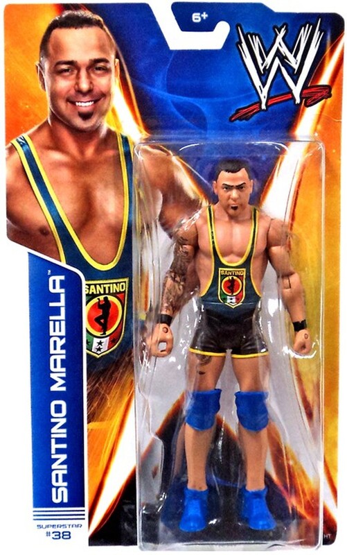 2014 WWE Mattel Basic Series 41 #38 Santino Marella