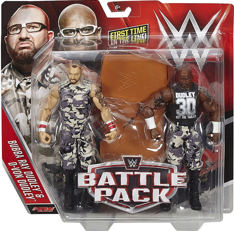 2016 WWE Mattel Basic Battle Packs Series 41 Bubba Ray Dudley & D-Von Dudley