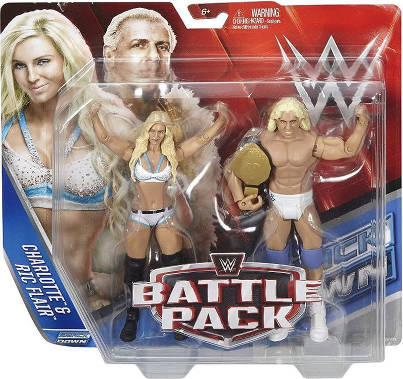 2016 WWE Mattel Basic Battle Packs Series 41 Charlotte & Ric Flair