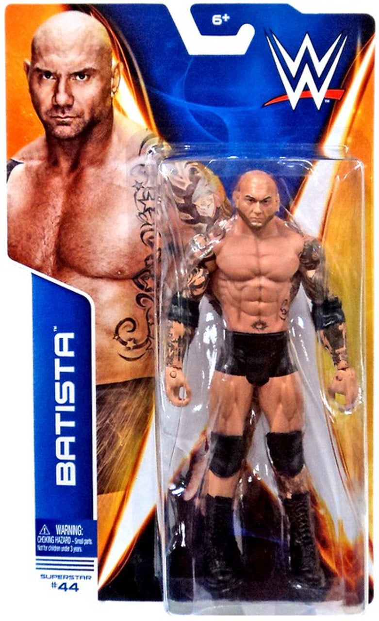 2014 WWE Mattel Basic Series 42 #44 Batista – Wrestling Figure Database