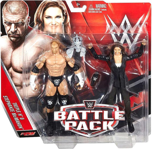 2016 WWE Mattel Basic Battle Packs Series 42 Triple H & Stephanie McMahon