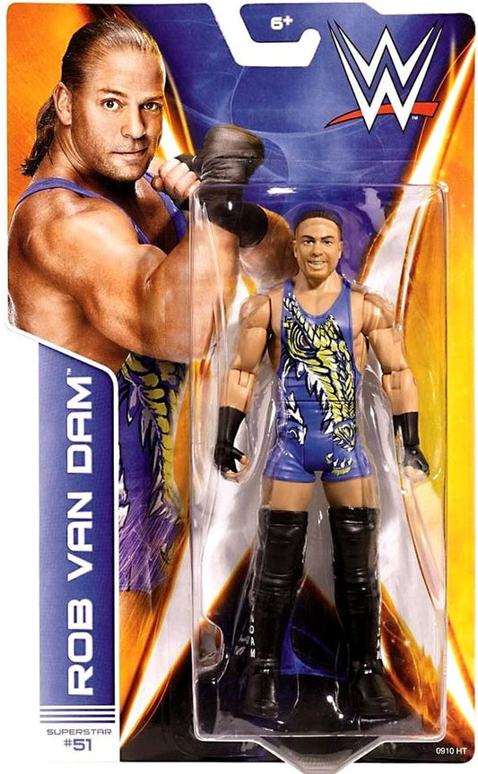 2014 WWE Mattel Basic Series 43 #51 Rob Van Dam