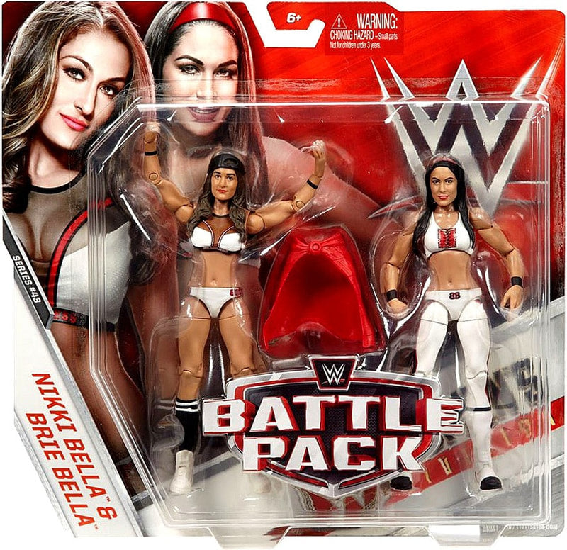 2016 WWE Mattel Basic Battle Packs Series 43 Nikki Bella & Brie Bella