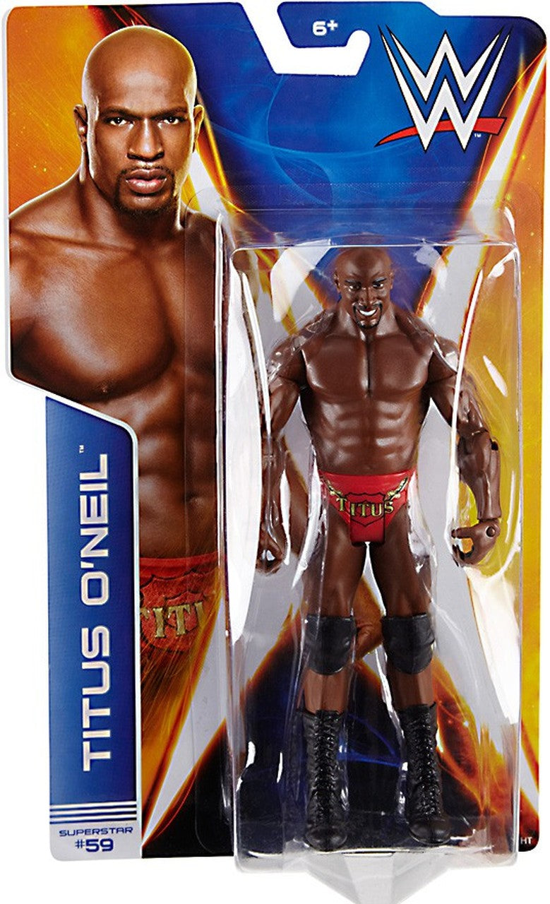 2014 WWE Mattel Basic Series 44 #59 Titus O'Neil