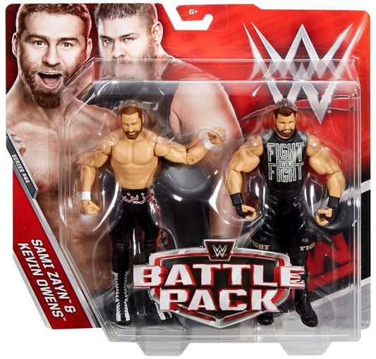 2016 WWE Mattel Basic Battle Packs Series 44 Sami Zayn & Kevin Owens