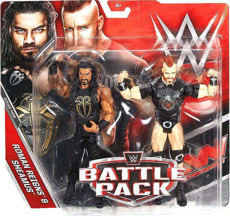 2016 WWE Mattel Basic Battle Packs Series 43B Roman Reigns & Sheamus