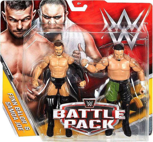 2016 WWE Mattel Basic Battle Packs Series 43B Finn Balor & Samoa Joe
