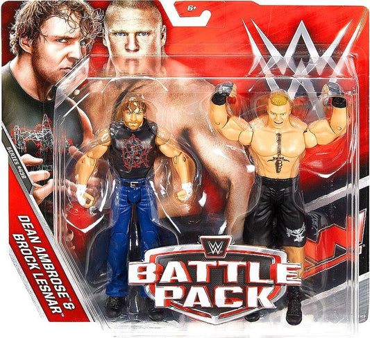 2016 WWE Mattel Basic Battle Packs Series 43B Dean Ambrose & Brock Lesnar
