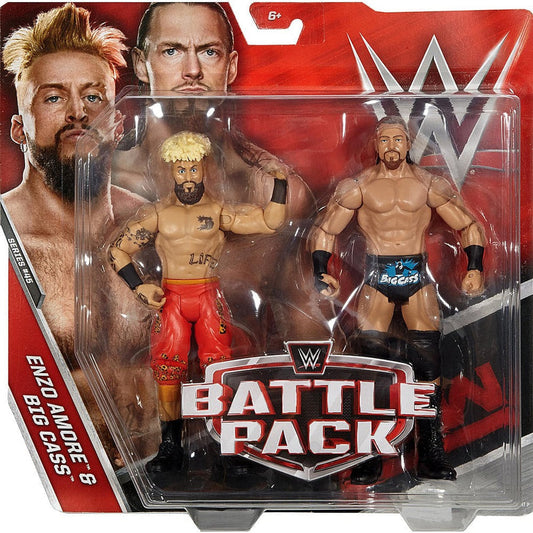 2017 WWE Mattel Basic Battle Packs Series 45 Enzo Amore & Big Cass