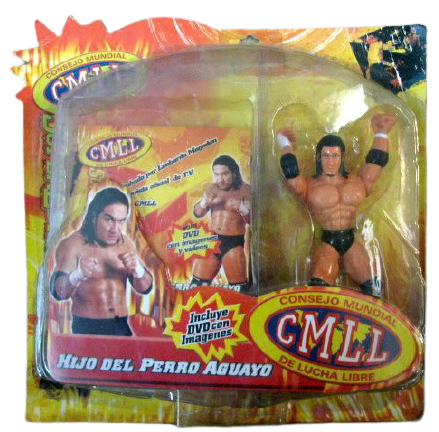 2007 CMLL Hag Distribuidoras 6.5" Super Estrellas Series 1 Hijo del Perro Aguayo [With DVD]