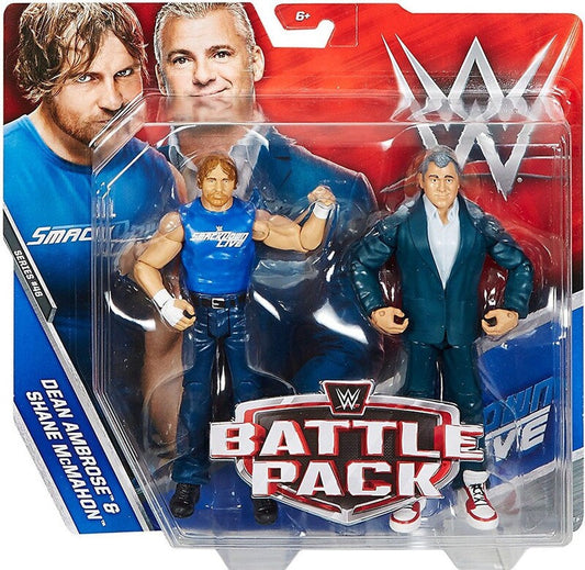 2017 WWE Mattel Basic Battle Packs Series 46 Dean Ambrose & Shane McMahon