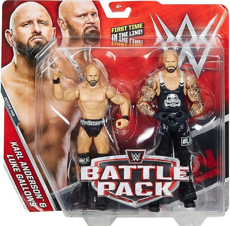 2017 WWE Mattel Basic Battle Packs Series 46 Karl Anderson & Luke Gallows