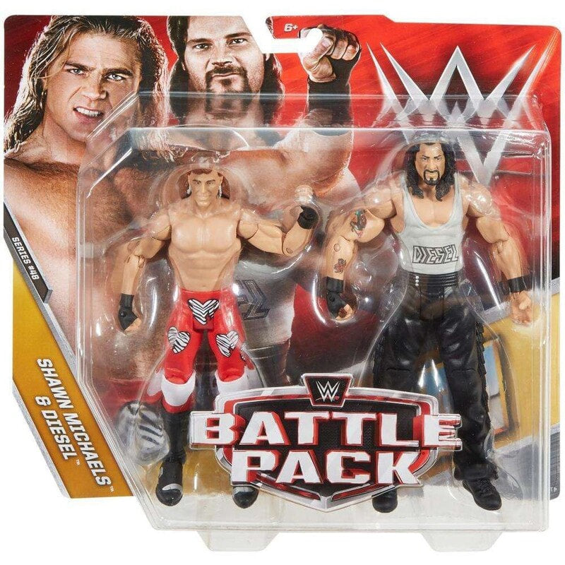 2017 WWE Mattel Basic Battle Packs Series 48 Shawn Michaels & Diesel