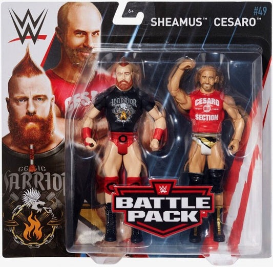 2017 WWE Mattel Basic Battle Packs Series 49 Sheamus & Cesaro