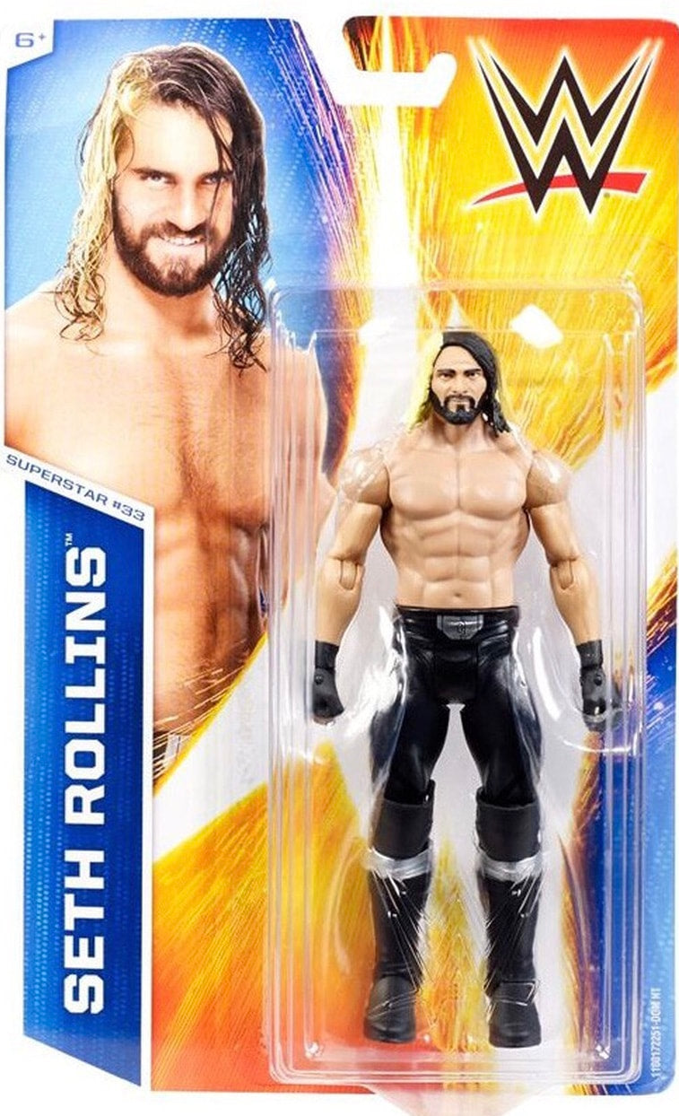 2015 WWE Mattel Basic Series 50 #33 Seth Rollins – Wrestling Figure ...