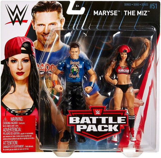 2018 WWE Mattel Basic Battle Packs Series 51 Maryse & The Miz