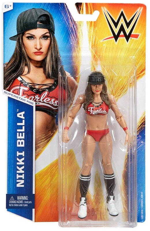 2015 WWE Mattel Basic Series 52 #46 Nikki Bella