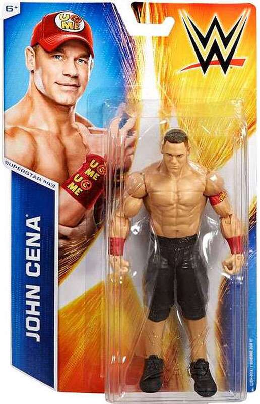 2015 WWE Mattel Basic Series 52 #43 John Cena
