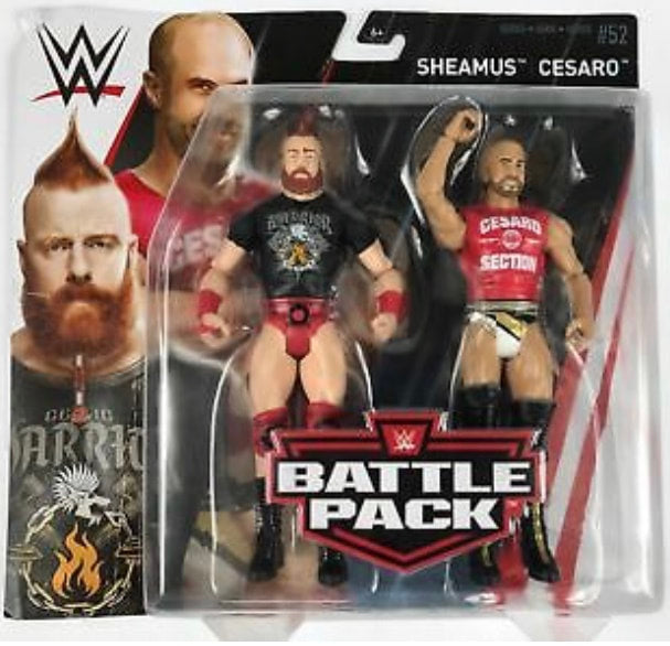 2018 WWE Mattel Basic Battle Packs Series 52 Sheamus & Cesaro