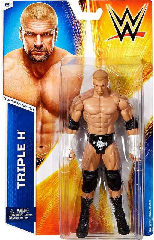 2015 WWE Mattel Basic Series 53 #51 Triple H