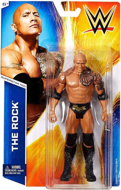 2015 WWE Mattel Basic Series 53 #50 The Rock