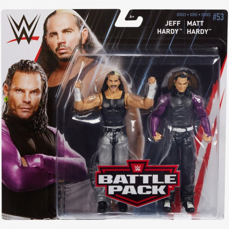 2018 WWE Mattel Basic Battle Packs Series 53 Jeff Hardy & Matt Hardy