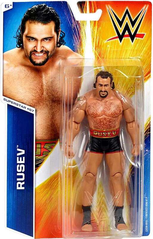 2015 WWE Mattel Basic Series 54 #57 Rusev