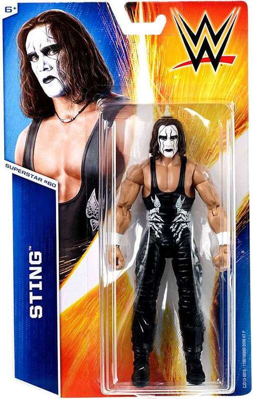 2015 WWE Mattel Basic Series 55 #60 Sting