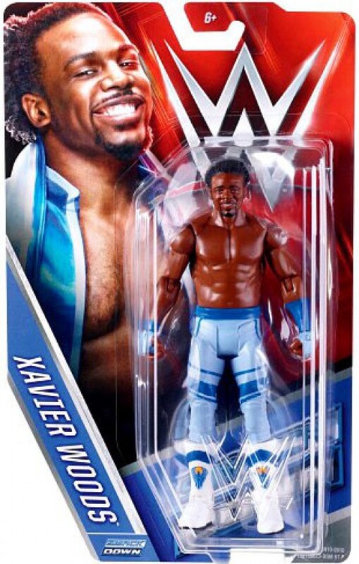 2015 WWE Mattel Basic Series 56 Xavier Woods