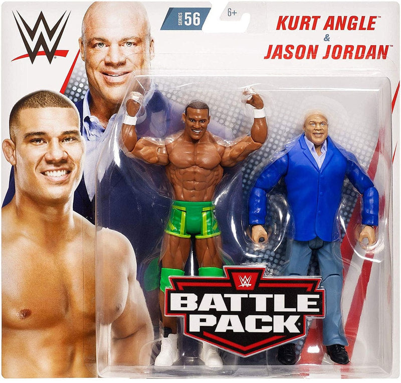 2018 WWE Mattel Basic Battle Packs Series 56 Kurt Angle & Jason Jordan