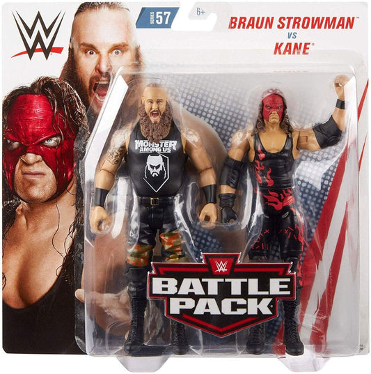 2019 WWE Mattel Basic Battle Packs Series 57 Braun Strowman vs. Kane