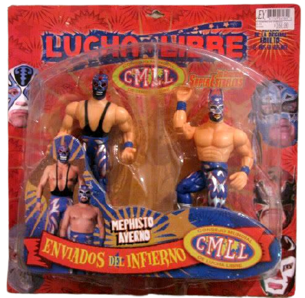 2007 CMLL Hag Distribuidoras 6.5" Super Estrellas Enviados del Infierno: Mephisto & Averno