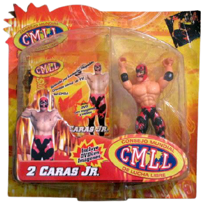 2007 CMLL Hag Distribuidoras 6.5" Super Estrellas Series 1 2 Caras Jr. [With DVD]